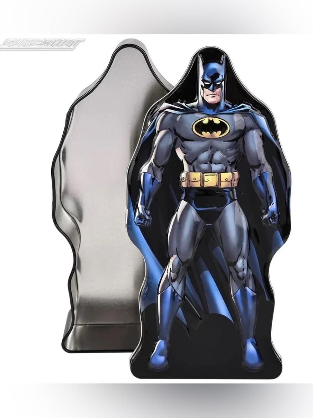 Batman 9.5” Tin Company Storage Pencil Box/Tin
